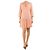 Heidi Klein Vestido mini impreso geométrico naranja - talla M
