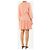 Heidi Klein Vestido mini impreso geométrico naranja - talla M - vista 2