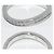 Timeless Chanel Ruban Pt950 Diamantring Silber - Ansicht 5
