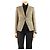 Veronica Beard Neutral Dickey crystal-embellished jacket - size UK 8