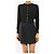 Autre Marque Schwarze kaschmir Cropped-Cardigan - Größe XS - Ansicht 3