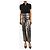 Frame Denim Metallic graue Le Sleek Straight Jeans - Größe UK 8 - Ansicht 2