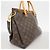 Borsa Pallas Monogram Louis Vuitton Marrone - vista 2