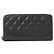 Chanel Gabrielle Lang Wallet Schwarz