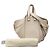 Borsa a mano Hammock Small Anagram Loewe Bianco - vista 7
