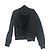 Chaqueta Aviador de Cuero Gucci Negro