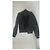 Chaqueta Aviador de Cuero Gucci Negro - vista 2