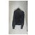 Chaqueta Aviador de Cuero Gucci Negro - vista 4