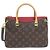 Borsa a mano Pallas BB Monogram Louis Vuitton Marrone Fuschia