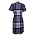 Vestido Barbour de lana gris a cuadros - vista 3