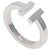 Tiffany & Co. T Square Ring aus 18K Weißgold Golden