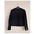 Claudie Pierlot Giacca cropped in tweed blu navy Blu scuro - vista 2