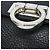 Borsa a Spalla Gancini Salvatore Ferragamo GG-21 D205 Nero - vista 8