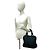 Loewe Vintage Anagram Nappa-Leder-Handtasche Schwarz - Ansicht 2