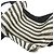 Hermès Cannes PM Canvas Tote Bag Schwarz Aus weiß - Ansicht 4
