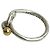 Hook & Eye Love Knot Ring von Tiffany & Co. Silber Golden - Ansicht 3