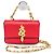 Mini borsa a spalla con catena a serpente Valentino Garavani Rosso