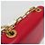 Mini borsa a spalla con catena a serpente Valentino Garavani Rosso - vista 6