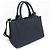 Tote Prada Canapa Damen Schultertasche aus Canvas Marineblau - Ansicht 6