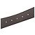 Ceinture Gucci à boucle entrelacée G Marron Marron foncé - vue 6