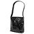 Borsa a spalla in pelle smaltata nera Prada Nero - vista 2