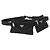 Pochette Cintura Tessuto Prada in Pelle Nera Nero