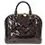 Borsa ALMA PM in Monogram Vernis di Louis Vuitton Bordò