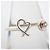 Tiffany & Co. 925 Diamant Liebendes Herz Drahtring - Ansicht 3