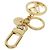 Portachiavi Louis Vuitton Charm LV Circle M68000 D'oro - vista 2