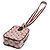 Pochette Mini Digitale Monogramma Louis Vuitton M60001 Fuschia - vista 3