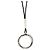 Collana Pendente Intrecciato Grand Kyoto Loop di Hermès Nero Bianco