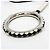 Collana Pendente Intrecciato Grand Kyoto Loop di Hermès Nero Bianco - vista 14