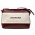 Borsa a tracolla in tela marrone con logo Balenciaga Beige