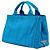 Sacola Prada Blue Small Canvas Canapa Logo Azul - vista 2