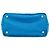 Sacola Prada Blue Small Canvas Canapa Logo Azul - vista 3