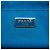 Sacola Prada Blue Small Canvas Canapa Logo Azul - vista 5