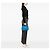 Sacola Prada Blue Small Canvas Canapa Logo Azul - vista 6