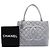 Borsa Medallion in Caviar Grigio Chanel Marrone - vista 8