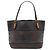 Borsa tote in pelle marrone Laidback Crafty di Gucci Marrone scuro