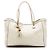 Gucci Weiße Mittelgroße Leder Bella Tote Roh