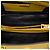 Borsa Promenade in pelle Saffiano gialla con borchie di Prada Giallo - vista 4