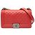 Chanel Rosso Antico Medio Boy Flap in Pelle di Agnello