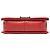 Chanel Rosso Antico Medio Boy Flap in Pelle di Agnello - vista 3