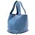Hermès Picotin Lock 22 in Pelle Clemence Blu - vista 2