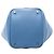 Hermès Picotin Lock 22 in Pelle Clemence Blu - vista 3