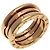 Bulgari Anello B-zero1 2-Band in Oro Rosa Bvlgari - vista 2