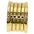 Bulgari Bvlgari B-zero1 4-Band Ring Gelb - Ansicht 3