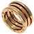 Bulgari Bvlgari B-zero1 2-Band-Ring aus 18K Roségold Pink