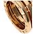Bulgari Bvlgari B-zero1 2-Band-Ring aus 18K Roségold Pink - Ansicht 6