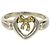 Anello combinato con nastro a forma di cuore Tiffany & Co. Argento D'oro